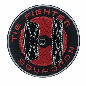 Star Wars Tie Fighter Squadron Patch Iron On